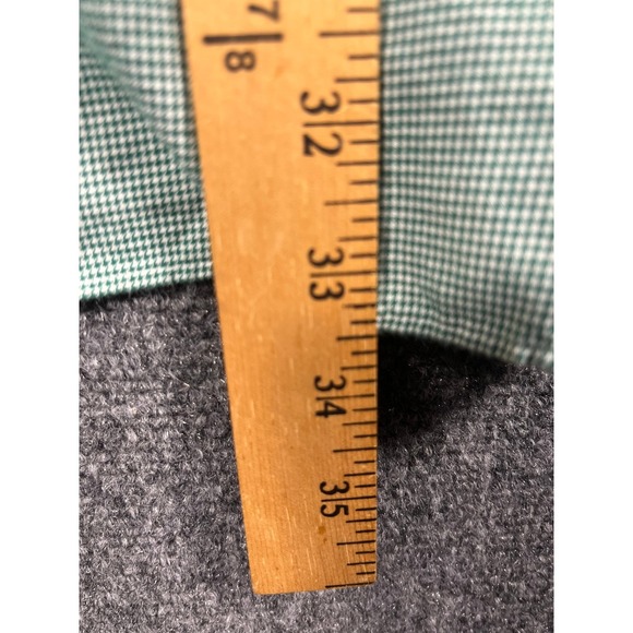 Ralph Lauren Blake Mens Green Gingham Button Down Shirt XL Long Sleeve Polo - Picture 5 of 6
